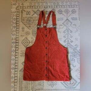 Forever 21 Terracotta Corduroy Dress